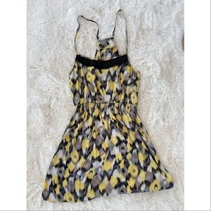 Black and Yellow Summer Dress Size Large